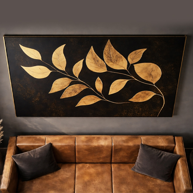 Gilded Flora Relief image